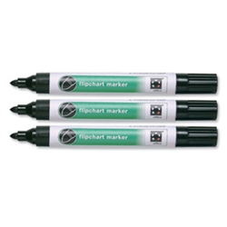 Flipchart Marker Blt Tip Black Ref [Pack